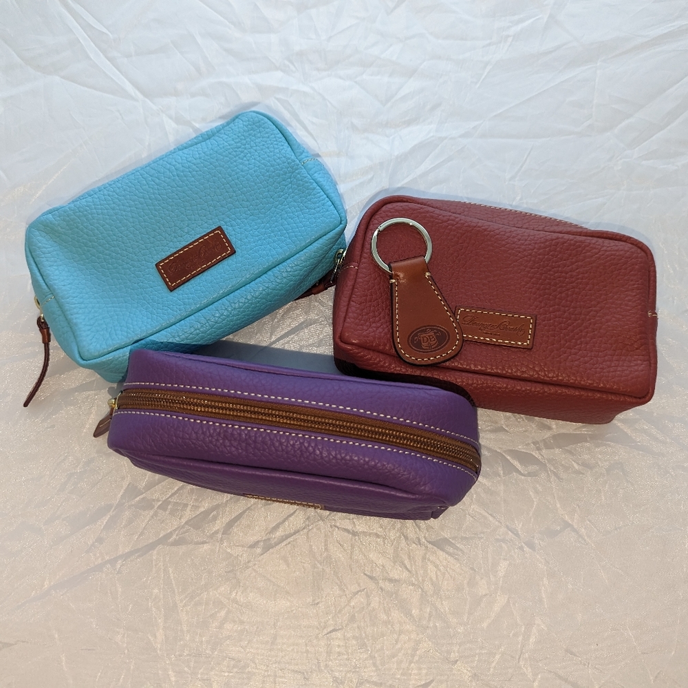 Dooney & Bourke wide pouches